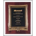 Rosewood Finish/Brass Plaque